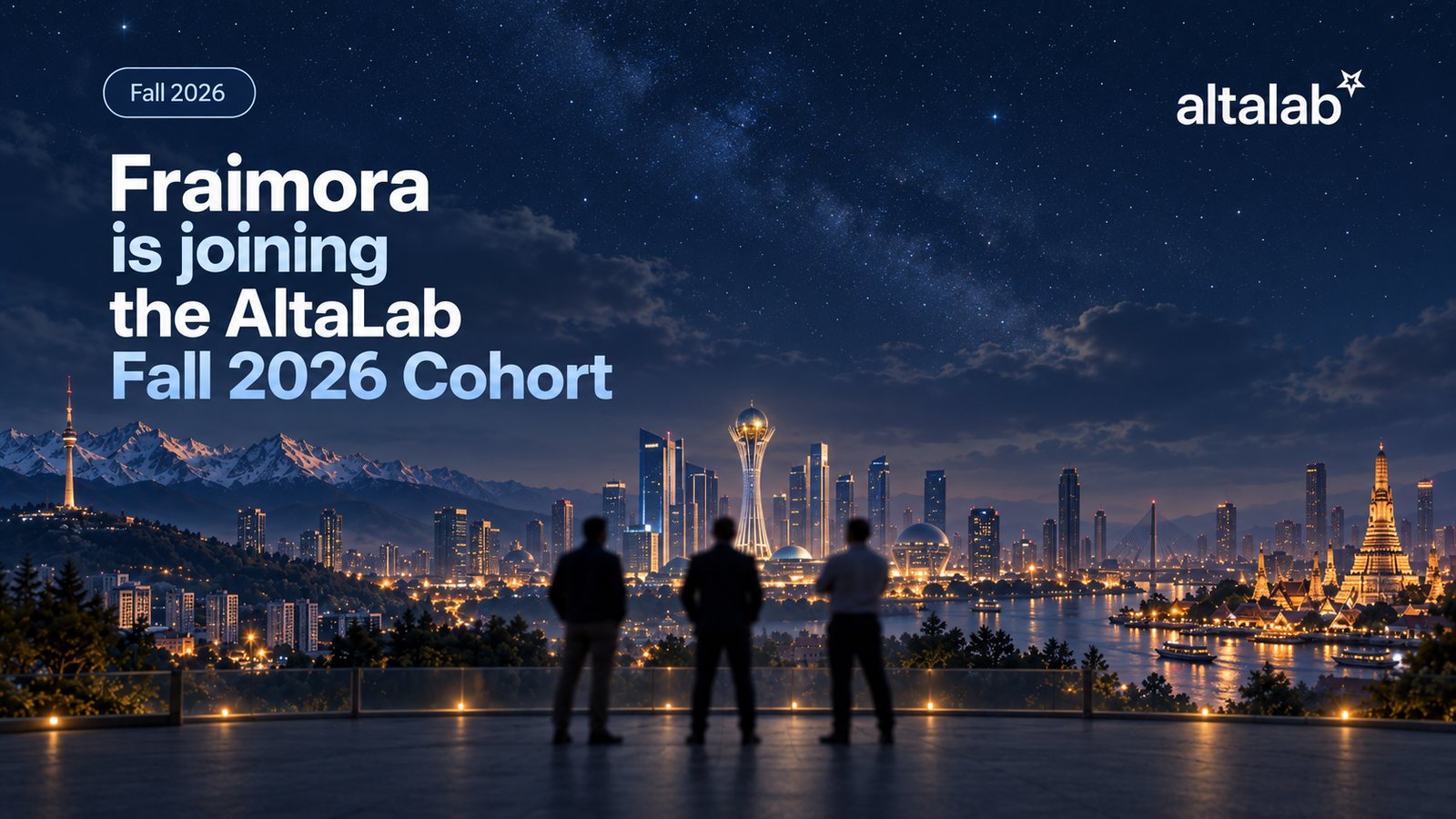 Fraimora joins the AltaLab Fall 2026 Cohort